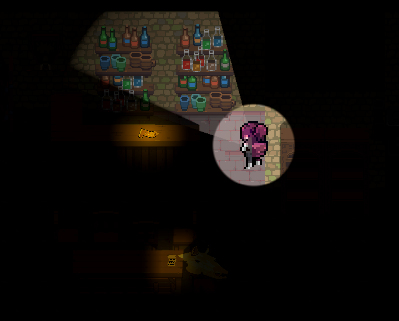 Cursed Castle environment